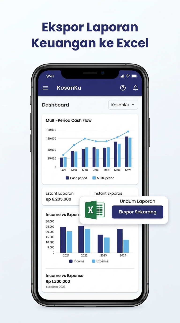 Laporan Excel KosanKu
